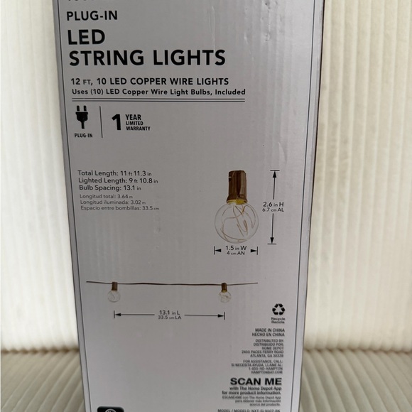 Hampton Bay LED String Lights - Picture 3 of 3